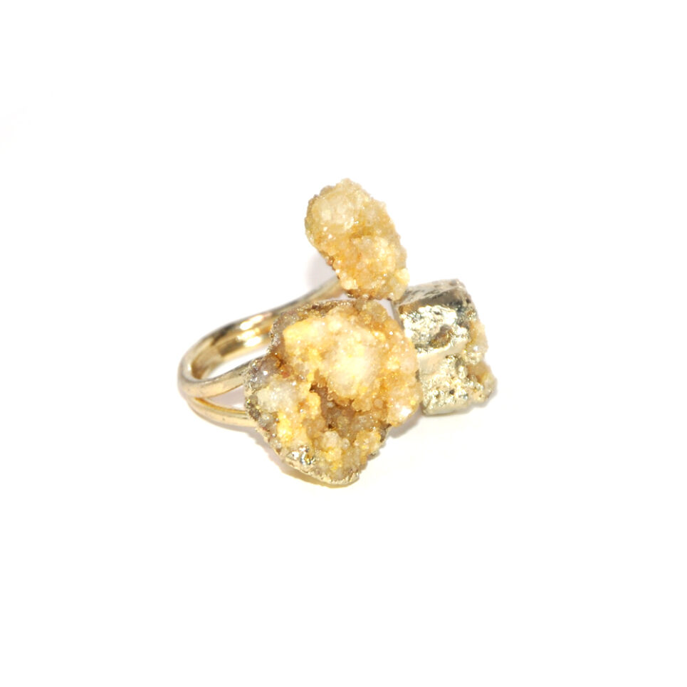 Triple Gemstone Ring